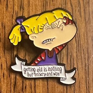 *2/$10* Angelica - Rugrats Enamel Pin NEW